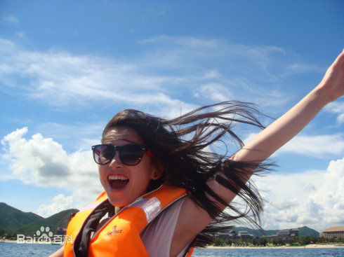 《朱珠》生活照