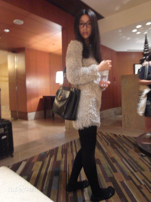 《朱珠》生活照