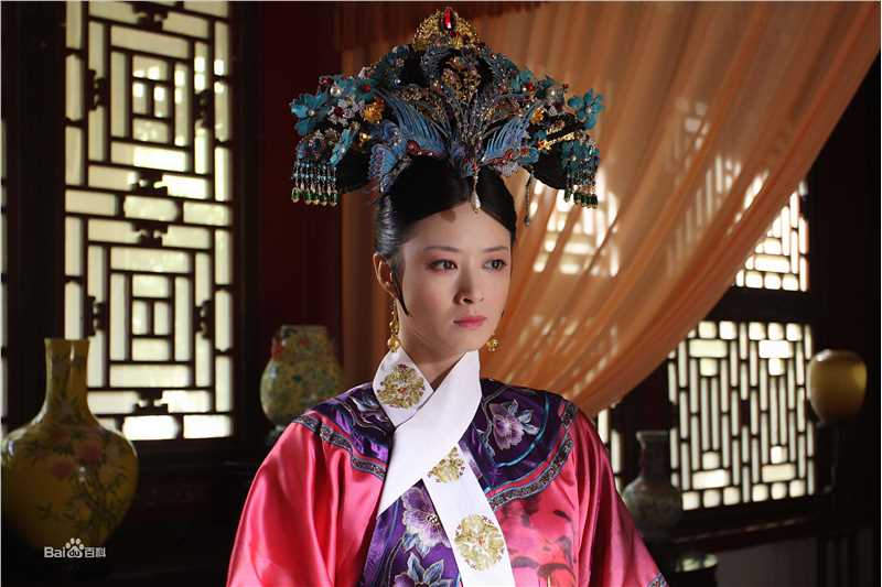 最新蒋欣(Rulu)在《甄嬛传》华妃中的壁纸