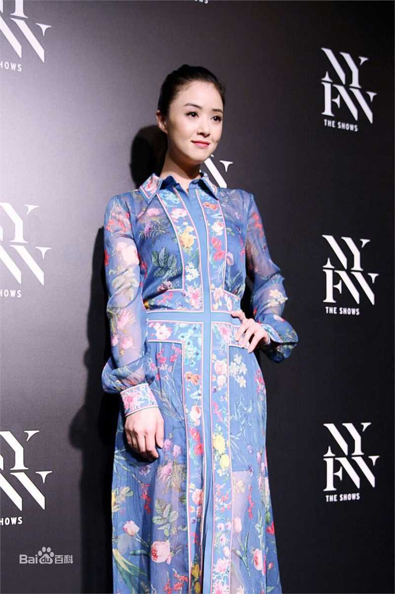 蒋欣(Rulu)纽约时装周前后照片