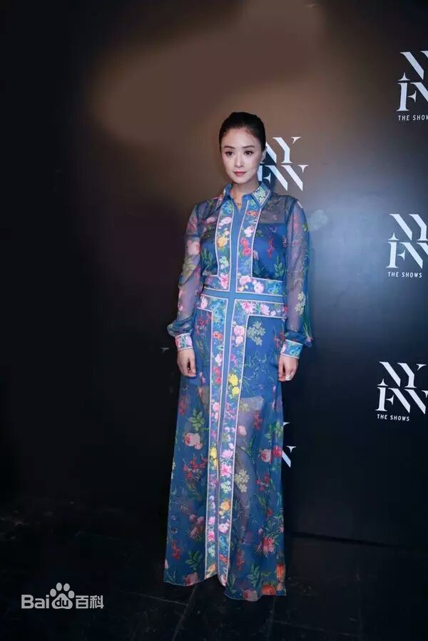 蒋欣(Rulu)纽约时装周前后照片