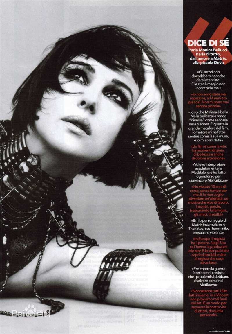 莫妮卡·安娜·玛丽亚·贝鲁奇(Monica Anna Maria Bellucci)精彩图册1