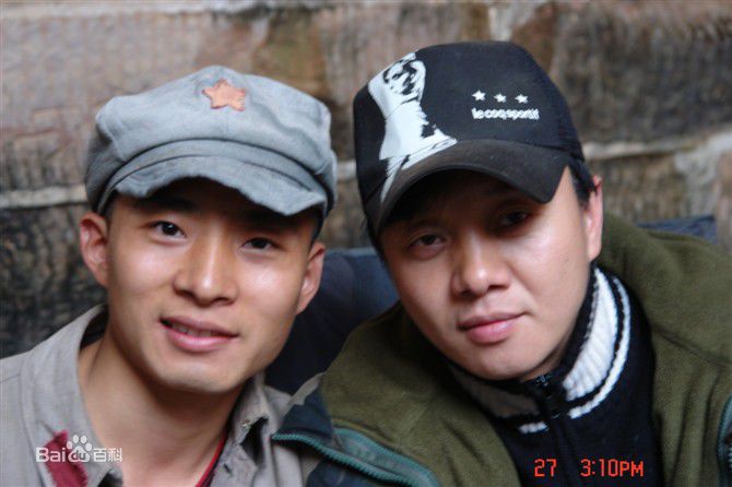 与合作过的导演合影：徐宗政，宁浩