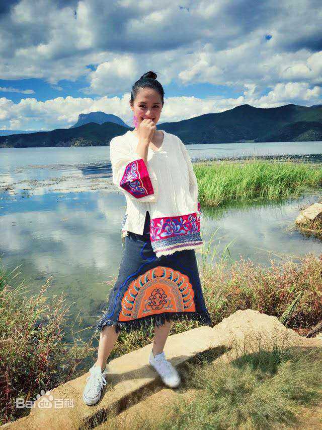 王力可(Rainbow)彩云之南泸沽湖生活照