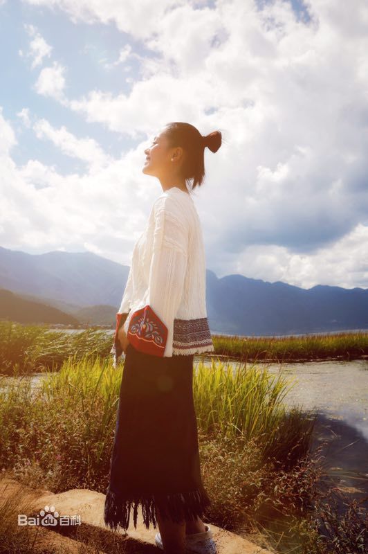 王力可(Rainbow)彩云之南泸沽湖生活照