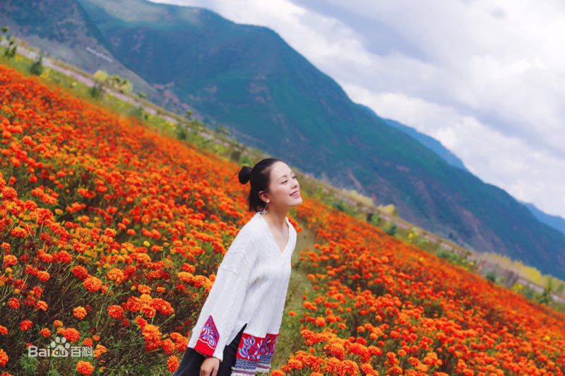 王力可(Rainbow)彩云之南泸沽湖生活照