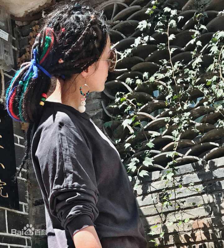 王力可(Rainbow)牙买加辫儿图片图册