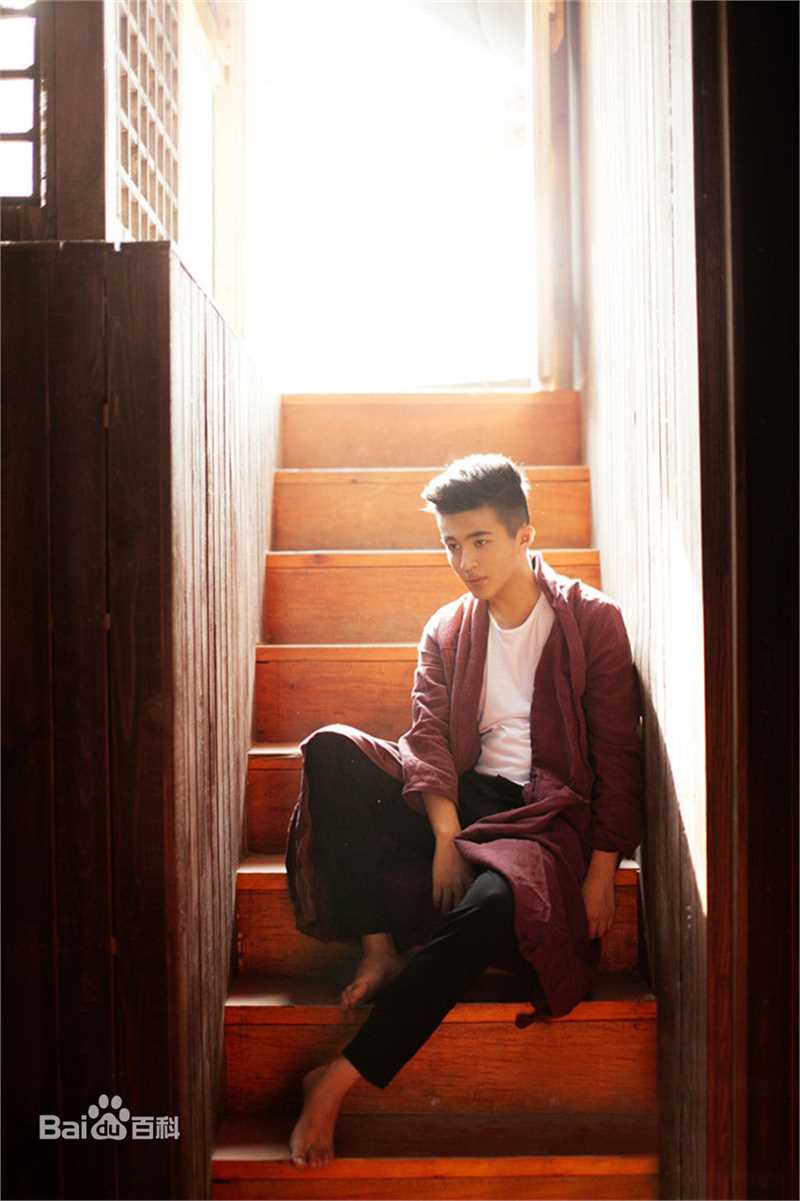 郑斯仁“画框中的少年”