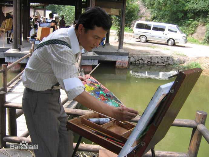 赵燕国彰(Jacky)影视形象素颜照壁纸