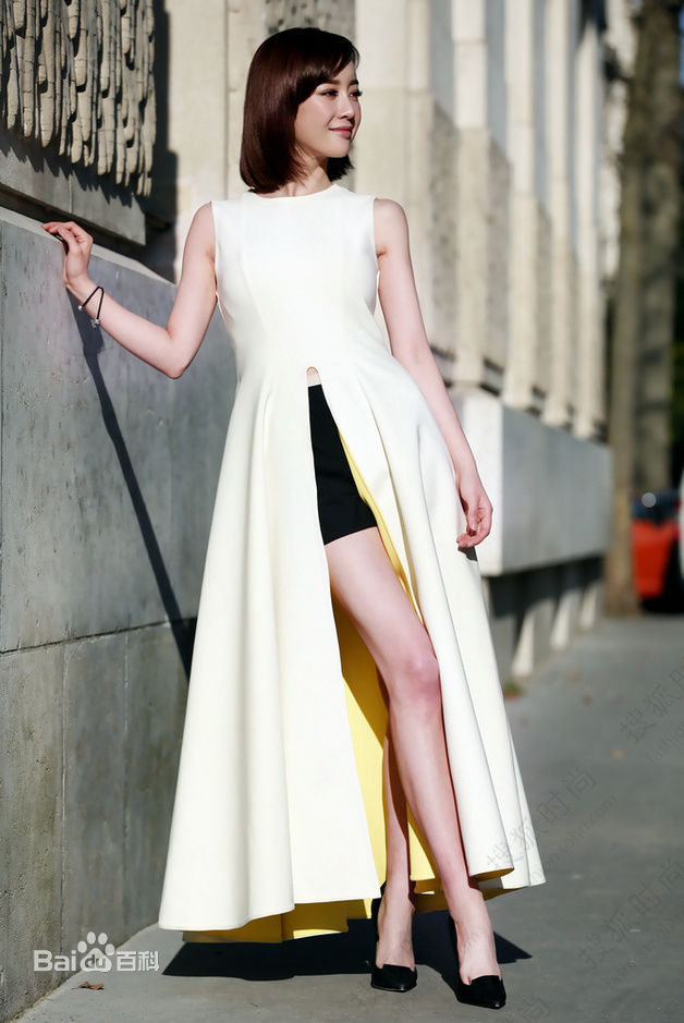 张檬(Lemon)时尚街拍图壁纸壁纸