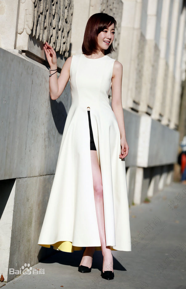 张檬(Lemon)时尚街拍图壁纸壁纸