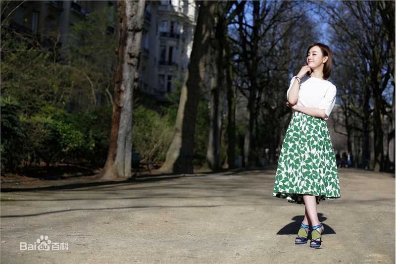 张檬(Lemon)时尚街拍图壁纸壁纸