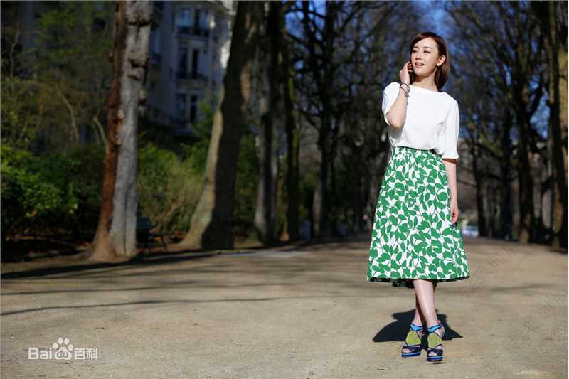 张檬(Lemon)时尚街拍图壁纸壁纸