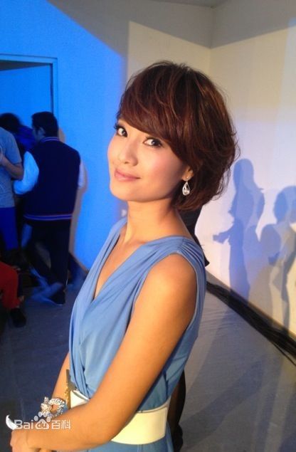 朱丹(Dani)最新2012秋最新短发清爽壁纸