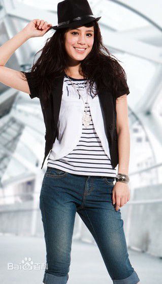 江语晨(Jessie Chiang)2010年HANG TEN代言照图册