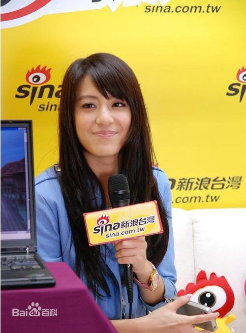 江语晨(Jessie Chiang)2010年新浪采访照素颜照相册