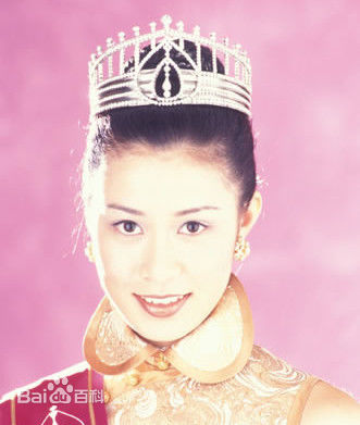 佘诗曼(Charmaine Sheh)1997年获得香港小姐季军素颜照相册