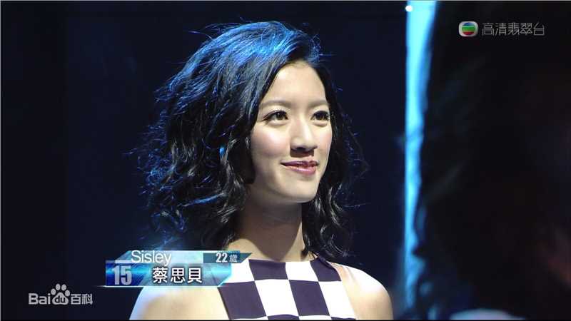 蔡思贝(Sisley Choi)选美经历前后照片