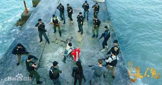 最新周星驰(Stephen Chow)在电影《美人鱼》中的壁纸