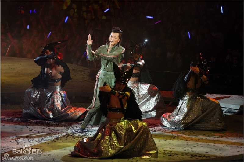 郑伊健(Ekin Cheng)演唱会现场前后照片