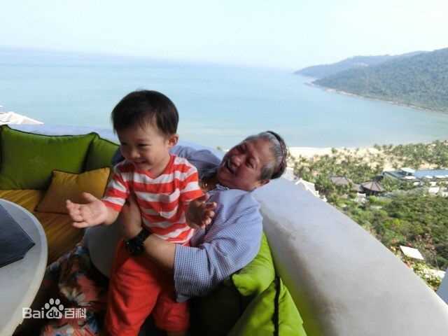 洪金宝(Sammo Hung)尽享天伦之乐壁纸壁纸