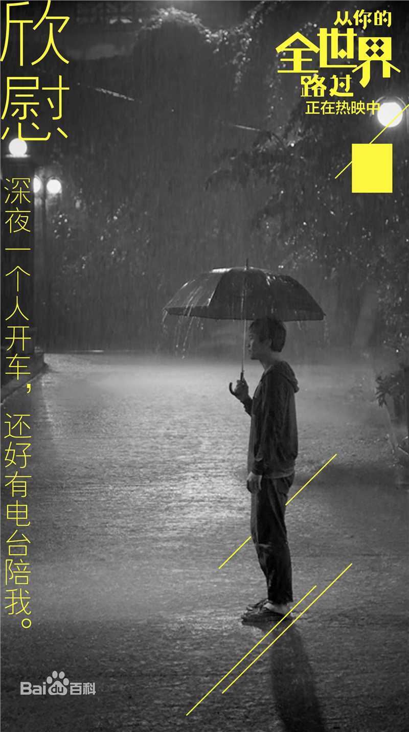 邓超(Deng Chao)从你的全世界路过前后照片