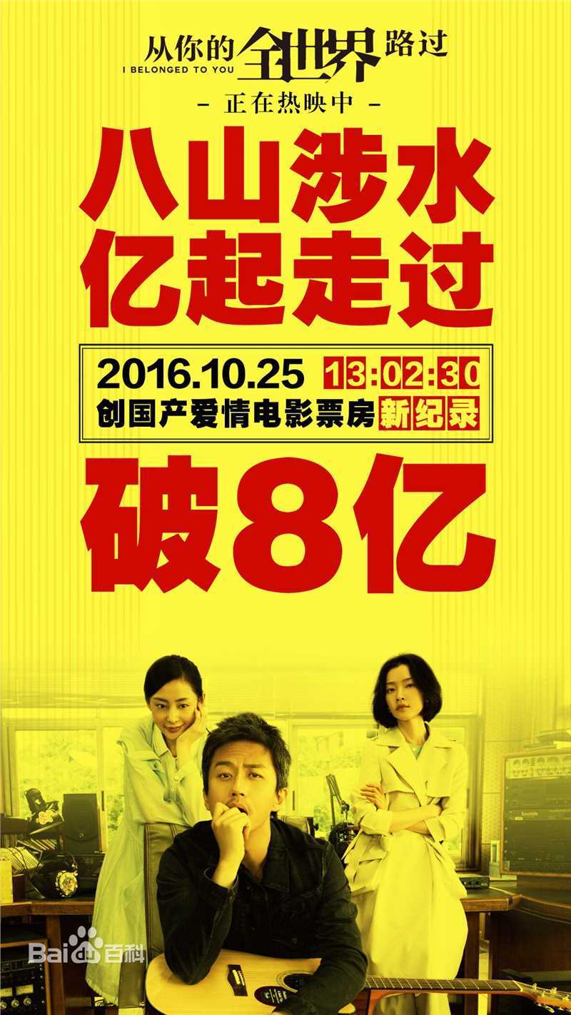 邓超(Deng Chao)从你的全世界路过前后照片