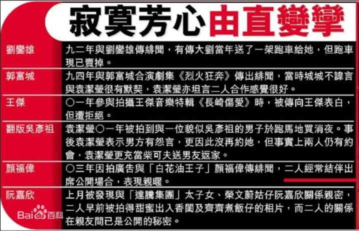 精选袁洁莹(Fennie Yuen)精彩图册