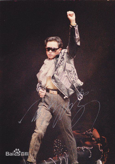 张国荣（原名张发宗）(Leslie Cheung（英）、レスリーチャン（日）)张国荣演唱会现场图册