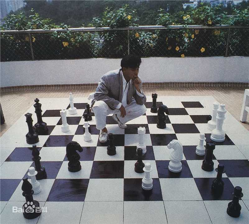 精选张国荣（原名张发宗）(Leslie Cheung（英）、レスリーチャン（日）)在1985年 《夏日演唱会特刊》中的图册