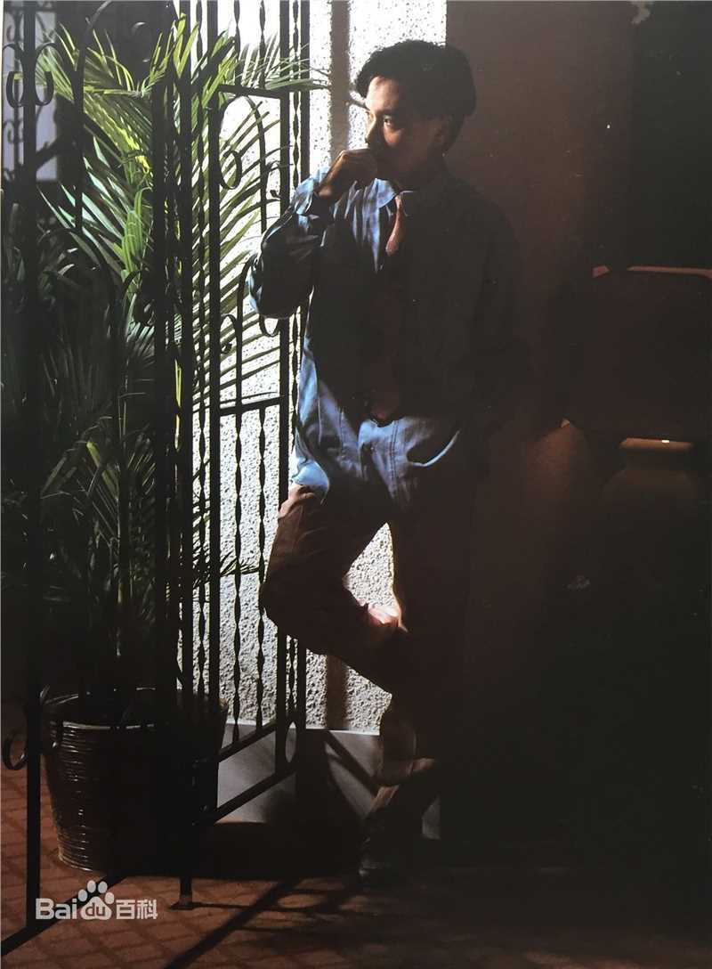 精选张国荣（原名张发宗）(Leslie Cheung（英）、レスリーチャン（日）)在1985年 《夏日演唱会特刊》中的图册