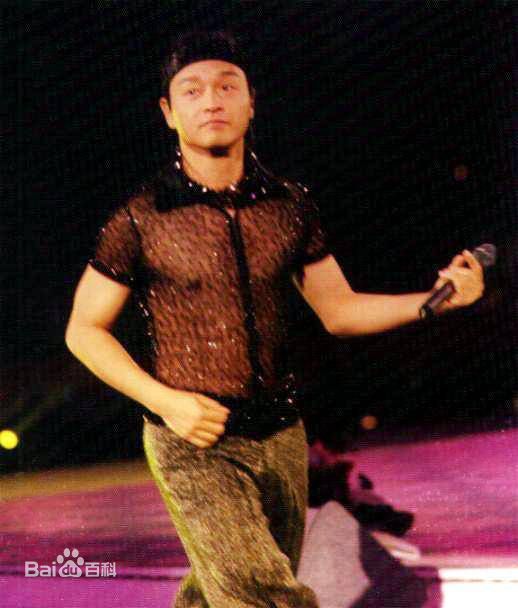张国荣（原名张发宗）(Leslie Cheung（英）、レスリーチャン（日）)1999年 十大中文金曲金针奖图片图册