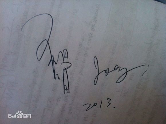 王祖贤(Joey Wong)的签名生活照相册