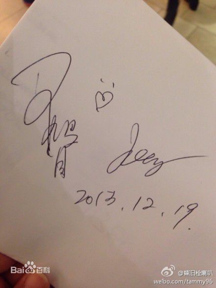 王祖贤(Joey Wong)的签名生活照相册