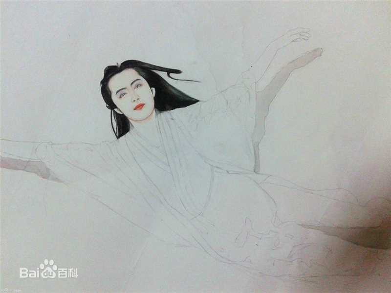 王祖贤(Joey Wong)影迷画作图册