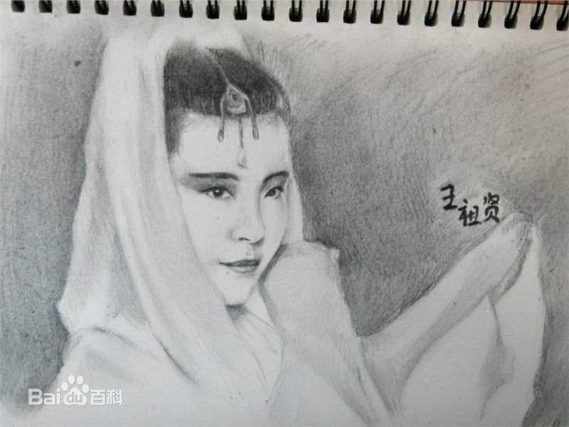 王祖贤(Joey Wong)影迷画作图册