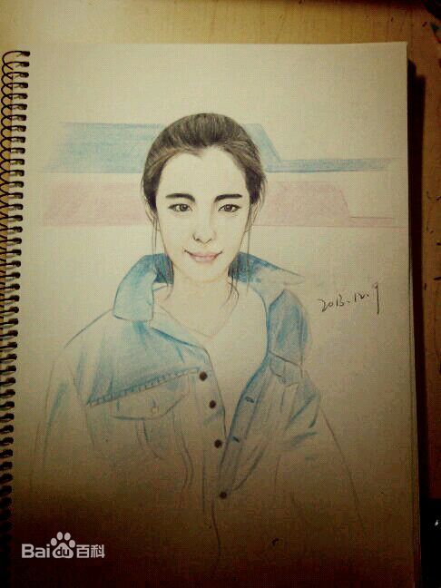 王祖贤(Joey Wong)影迷画作图册