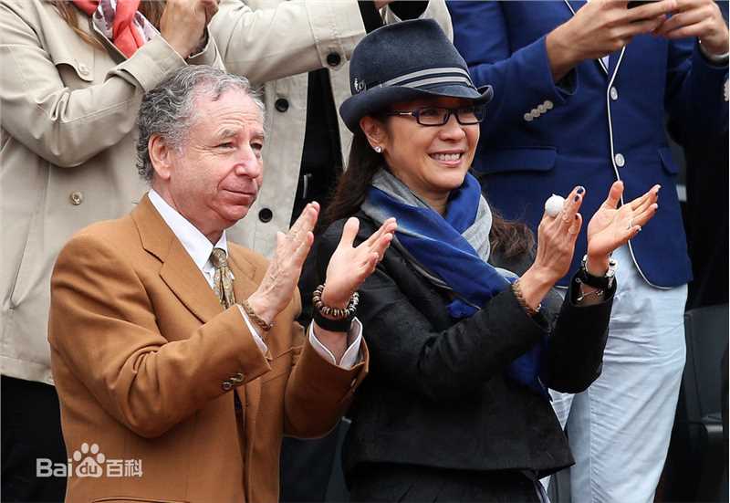 杨紫琼(Michelle Yeoh)让-托德（Jean Todt）和素颜照相册