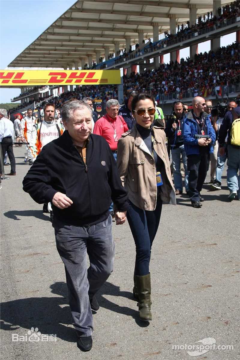 杨紫琼(Michelle Yeoh)让-托德（Jean Todt）和素颜照相册