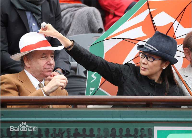 杨紫琼(Michelle Yeoh)让-托德（Jean Todt）和素颜照相册
