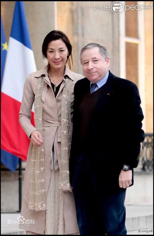 杨紫琼(Michelle Yeoh)让-托德（Jean Todt）和素颜照相册