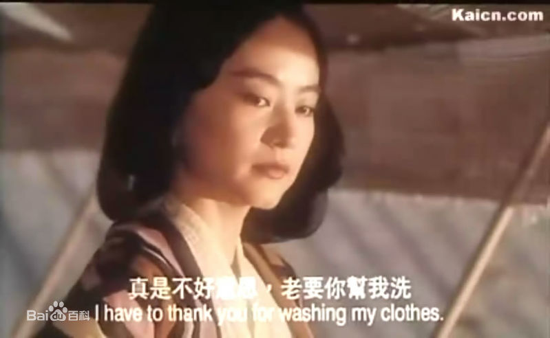 高清林青霞(Brigitte Lin)在1994年《火云传奇》饰演映霞中的图集