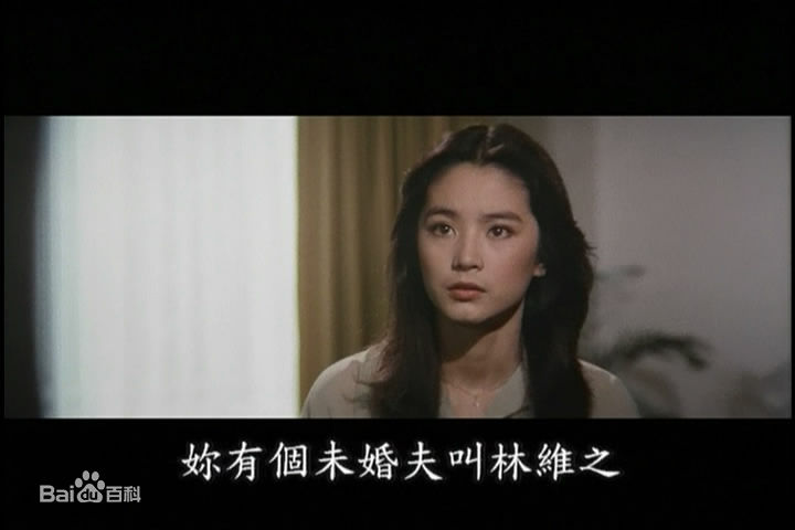 林青霞(Brigitte Lin)在1980年《金盏花》饰演韩佩吟中的