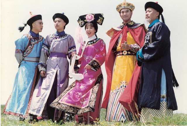 郑少秋(Adam Cheng)戏说乾隆图册生活照