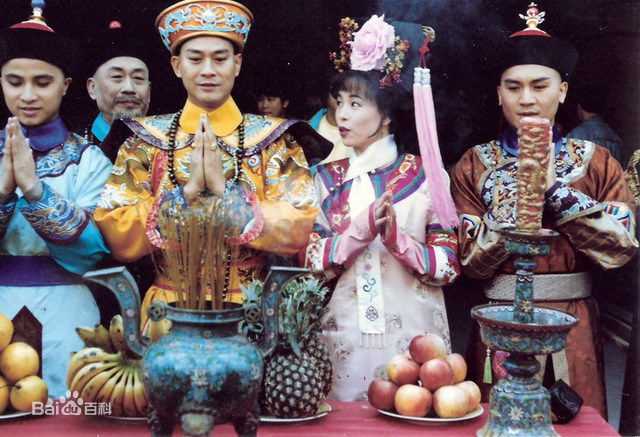 郑少秋(Adam Cheng)戏说乾隆图册生活照