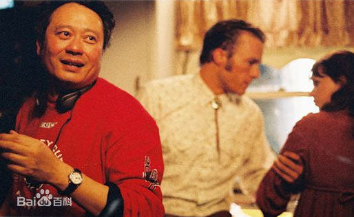 李安(Ang Lee)拍摄现场前后照片