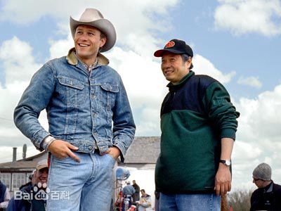 李安(Ang Lee)拍摄现场前后照片