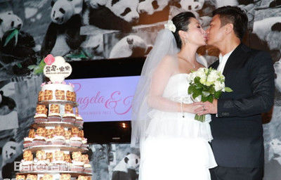 钱嘉乐(Chin Ka Lok)婚礼与伴娘伴郎合影前后照片