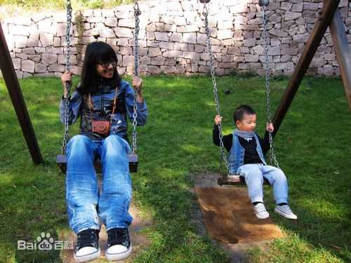 白百何(Bai Baihe)与儿子元宝素颜照相册