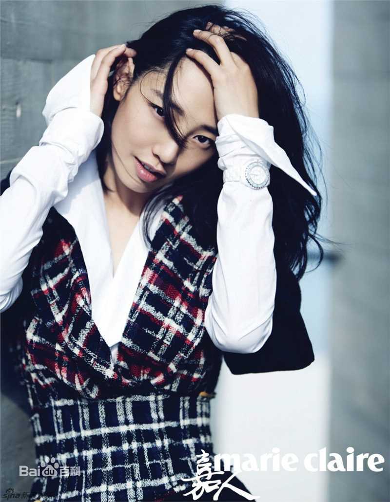 白百何(Bai Baihe)香奈儿中国腕表形象大使前后照片